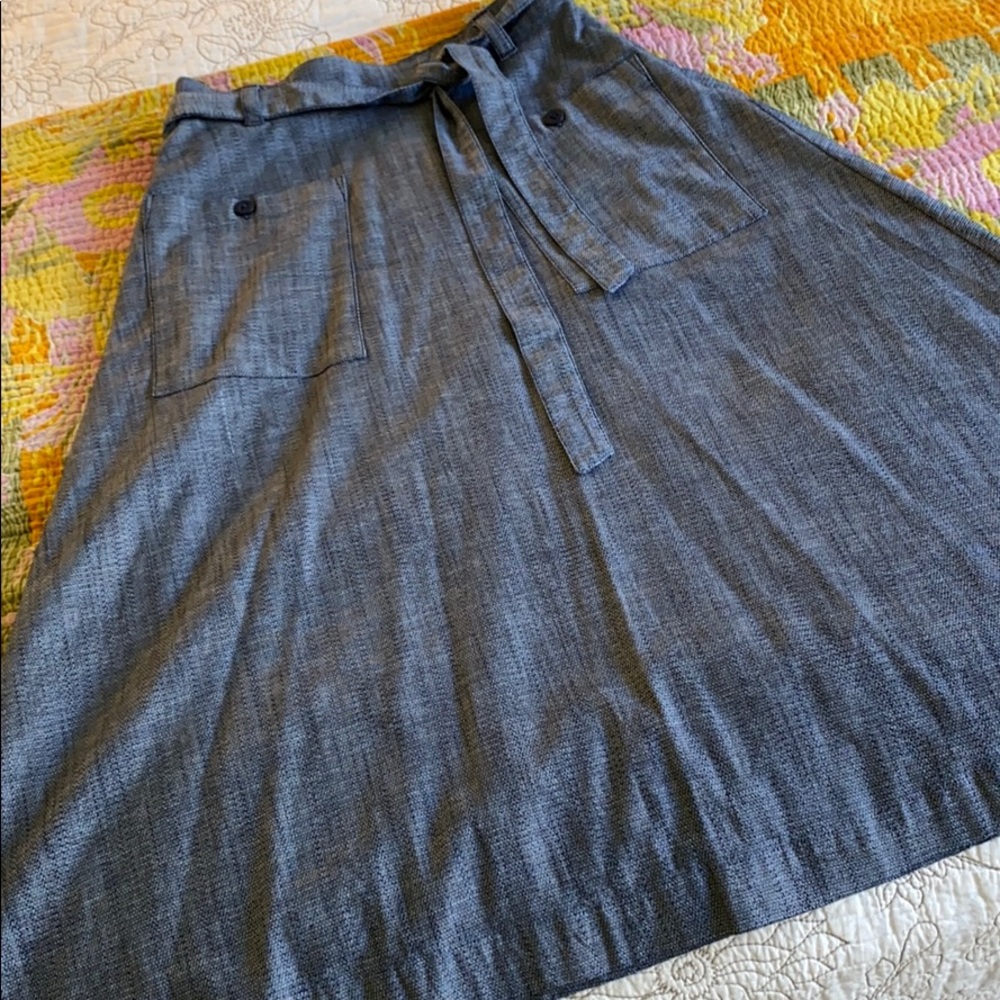 Banana Republic chambray skirt
